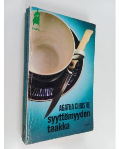 Kirjailijan Agatha Christie käytetty kirja Syyttömyyden taakka