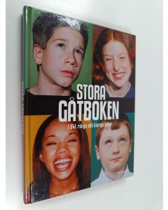 Kirjailijan Jørn Roeim käytetty kirja Stora gåtboken : 1541 roliga och kluriga gåtor