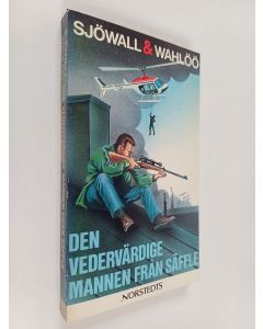 Kirjailijan Maj Sjöwall käytetty kirja Den vedervärdige mannen från Säffle : roman om ett brott