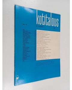 käytetty teos Kotitalous 12/1976