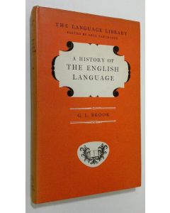 Kirjailijan G. L. Brook käytetty kirja A history of the english language