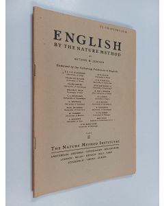 Kirjailijan Arthur M. Jensen käytetty teos English by the nature method Part 2 [7] - Chapters 25-28