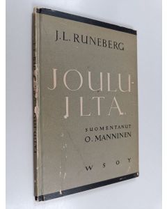 Kirjailijan Johan Ludvig Runeberg käytetty kirja Jouluilta