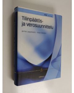 Kirjailijan Jarmo Leppiniemi käytetty kirja Tilinpäätös- ja verosuunnittelu