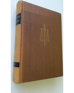 Tekijän Marjos Rapola käytetty kirja Lakiasiain käsikirja 1952