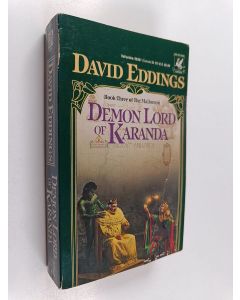 Kirjailijan David Eddings käytetty kirja Demon Lord of Karanda