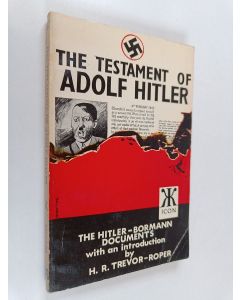 Kirjailijan H. R. Trevor-Roper käytetty kirja The testament of Adolf Hitler