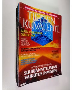käytetty teos Tieteen kuvalehti vuosikerta 1991 (1-12, nro 6 puuttuu)