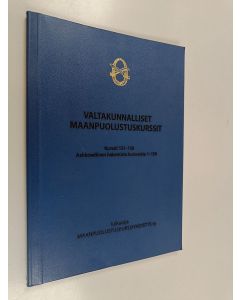 käytetty kirja Valtakunnalliset maanpuolustuskurssit : kurssit 131-150 ; aakkosellinen hakemisto kursseista 1-150