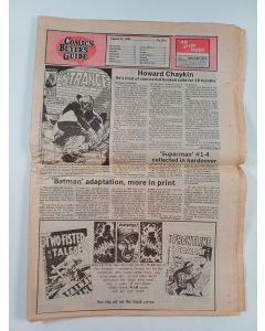 käytetty teos Comic buyer's guide #821 august 11. 1989