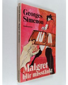 Kirjailijan Georges Simenon käytetty kirja Maigret blir misstänkt