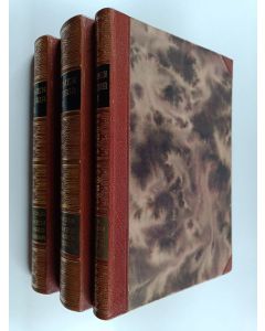 Kirjailijan A. M. Tallgren käytetty kirja Suomen historia 1-3 : Suomen muinaisuus ; Suomen varhaishistoria ; Suomen varhaiskeskiaika