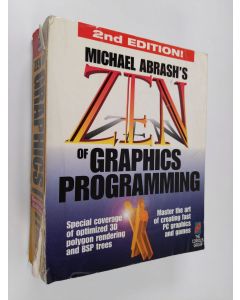 Kirjailijan Michael Abrash käytetty kirja Zen of graphics programming - Michael Abrash's Zen of graphics programming (+CD)