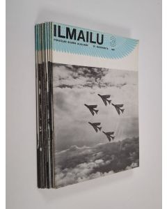 käytetty teos Ilmailu vuosikerta 1966 (3-12, puuttuu nrot 1 ja 2)