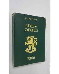 käytetty kirja Rikosoikeus 2006