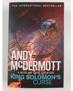 Kirjailijan Andy McDermott uusi kirja King Solomon's Curse (Wilde/Chase 13)