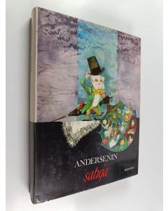 Kirjailijan Hans Christian Andersen käytetty kirja Andersenin satuja