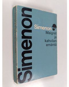 Kirjailijan Georges Simenon käytetty kirja Maigret ja kahvilanemäntä