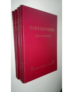 käytetty kirja Oikeustiede 4-7, 1973-1976 : Suomalaisen lakimiesyhdistyksen vuosikirja