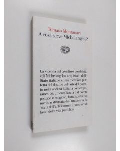 Kirjailijan Tomaso Montanari käytetty kirja A cosa serve Michelangelo?