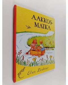 Kirjailijan Elsa Beskow käytetty kirja Aakkosmatka