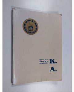 käytetty kirja Osakeyhtiö riihimäki : Kuvasto : k.a - Riihimäen lasitehdas - Riihimäki osakeyhtiö - Kristallien kuvasto