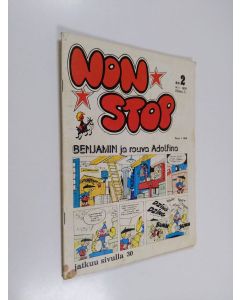 käytetty kirja Non Stop 2/1976 : Benjamin ja rouva Adolfina