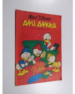 Kirjailijan Walt Disney käytetty teos Aku Ankka 19/1969