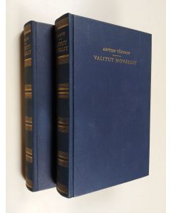 Kirjailijan Anton Tsehov käytetty kirja Valitut novellit 1-2