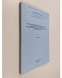 Kirjailijan Asko Riutta käytetty kirja Selective Solid Phase Extractions of Urinary 2,3-dinor-6-ketoprostaglandin F 1alpha and 11-dehydrothromboxane B 2 for Determination with Radioimmunoassay