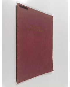 Kirjailijan W. Malmberg käytetty teos Koiton näyttämö 1906-1926 : 20 vuotta Thalian poluilla