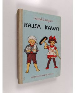 Kirjailijan Astrid Lindgren käytetty kirja Kajsa Kavat och andra barn