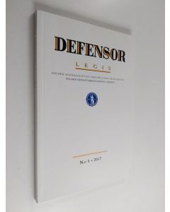 käytetty kirja Defensor legis n:o 3/2017