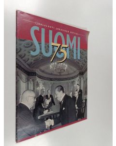 Tekijän Pekka Hyvärinen  käytetty teos Suomi 75 - juhlalehti