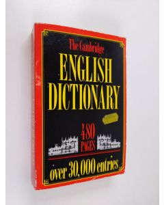 Kirjailijan R. F. Patterson käytetty kirja The Cambridge English Dictionary