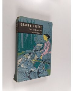 Kirjailijan Graham Greene käytetty kirja Den stillsamme amerikanen