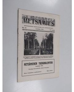 käytetty teos Metsämies 10/1933