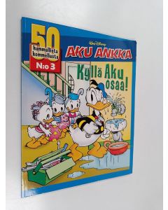 Kirjailijan Walt Disney käytetty kirja kyllä Aku osaa!