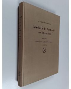 Kirjailijan Carl Gegenbaur käytetty kirja Lehrbuch der Anatomie des Menschen