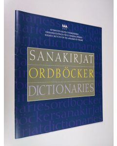 käytetty teos Sanakirjat = Ordböcke = Dictionaries