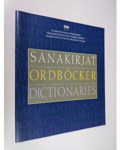 käytetty teos Sanakirjat = Ordböcke = Dictionaries