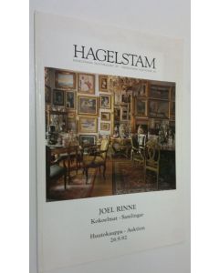 käytetty kirja Joel Rinne Kokoelmat / huutokaupat = Samlingar / auktion 26.9.92