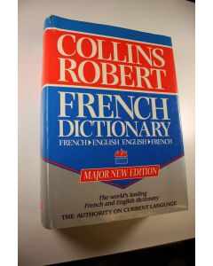 käytetty kirja Collins-Robert French-English, English-French dictionary