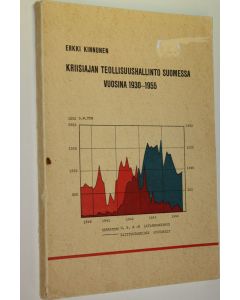 Kirjailijan Erkki Kinnunen käytetty kirja Kriisiajan teollisuushallinto Suomessa vuosina 1930-1955 metalliteollisuuden kehityksen valossa