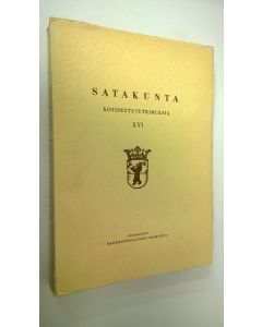 Kirjailijan Tapio Horila käytetty kirja Satakunta kotiseutututkimuksia 16