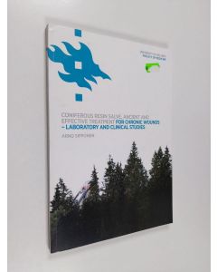 Kirjailijan Arno Sipponen käytetty kirja Coniferous Resin Salve, ancient ans Effective Treatment for Chronic Wounds - Laboratory and Clinical Studies