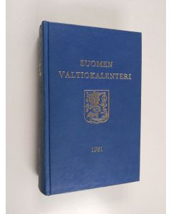 käytetty kirja Suomen valtiokalenteri 1981