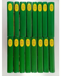 Kirjailijan Mazo De la Roche käytetty kirja Jalna 1-16 (koko sarja) : Jalnan synty ; Jalnan aamu ; Jalnan kotiopettajatar ; Jalnan nuori Renny ; Jalnan kevät ; Jalnan veljekset ; Jalna ; Jalnan perhe ; Jalnan perintö ; Jalnan isäntä ; Jalnan kukoistus ;