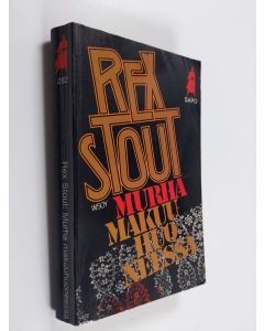 Kirjailijan Rex Stout käytetty kirja Murha makuuhuoneessa