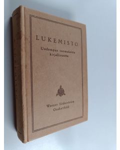 käytetty kirja Lukemisto : uudempaa suomalaista kirjallisuutta